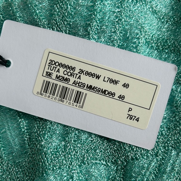 NET  MISSONI Metallic playsuit romper 013 - Picture 4 of 6